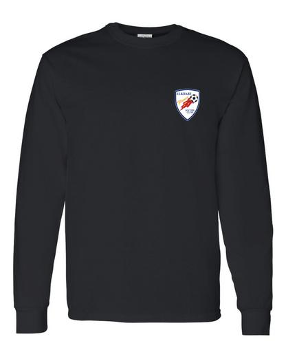 Elkhart Flames Soccer Club Logo Long Sleeve Tee - Youth