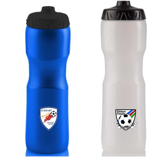 Sports Squeeze Water Bottle with Logo & Player Number