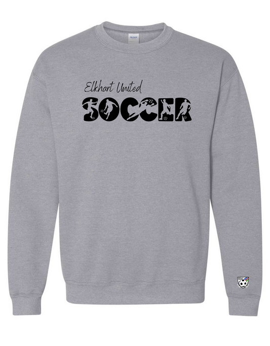 Soccer Silhouette Crewneck Sweatshirt - Youth