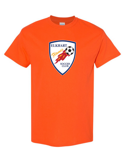 Elkhart Flames Soccer Club Logo Unisex Short Sleeve Tee - Youth
