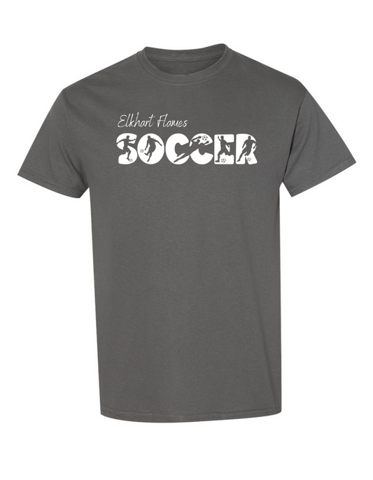 Soccer Silhouette Unisex Short Sleeve Tee - Adult