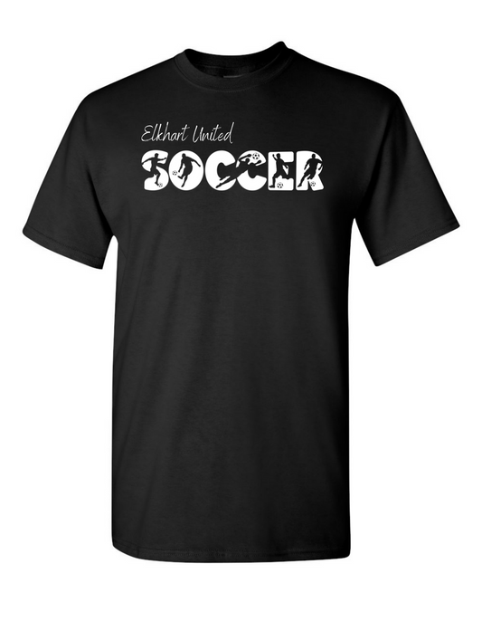 Soccer Silhouette Unisex Short Sleeve Tee - Youth