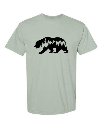 Short Sleeve Mountain bear t-shirt