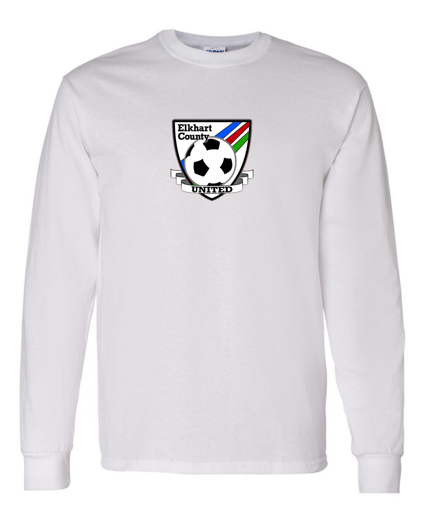 Elkhart County United Logo Long Sleeve Tee - Youth