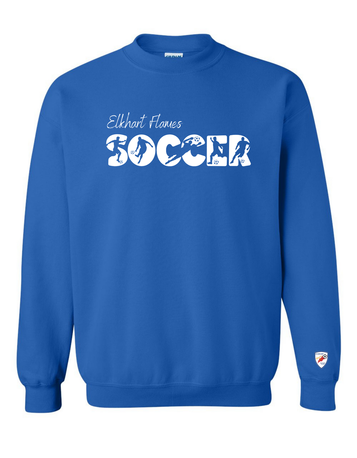 Soccer Silhouette Crewneck Sweatshirt - Youth