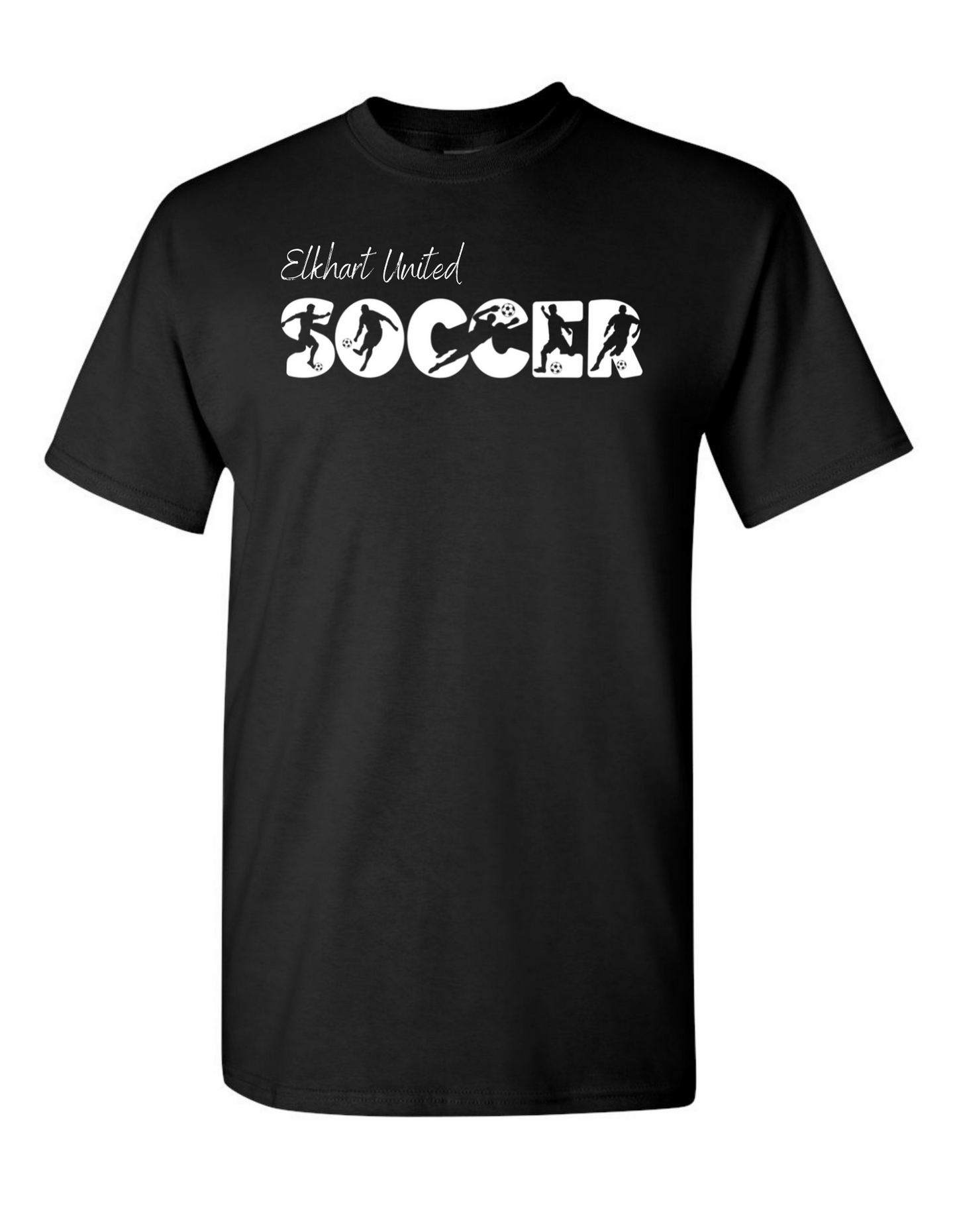 Soccer Silhouette Unisex Short Sleeve Tee - Adult