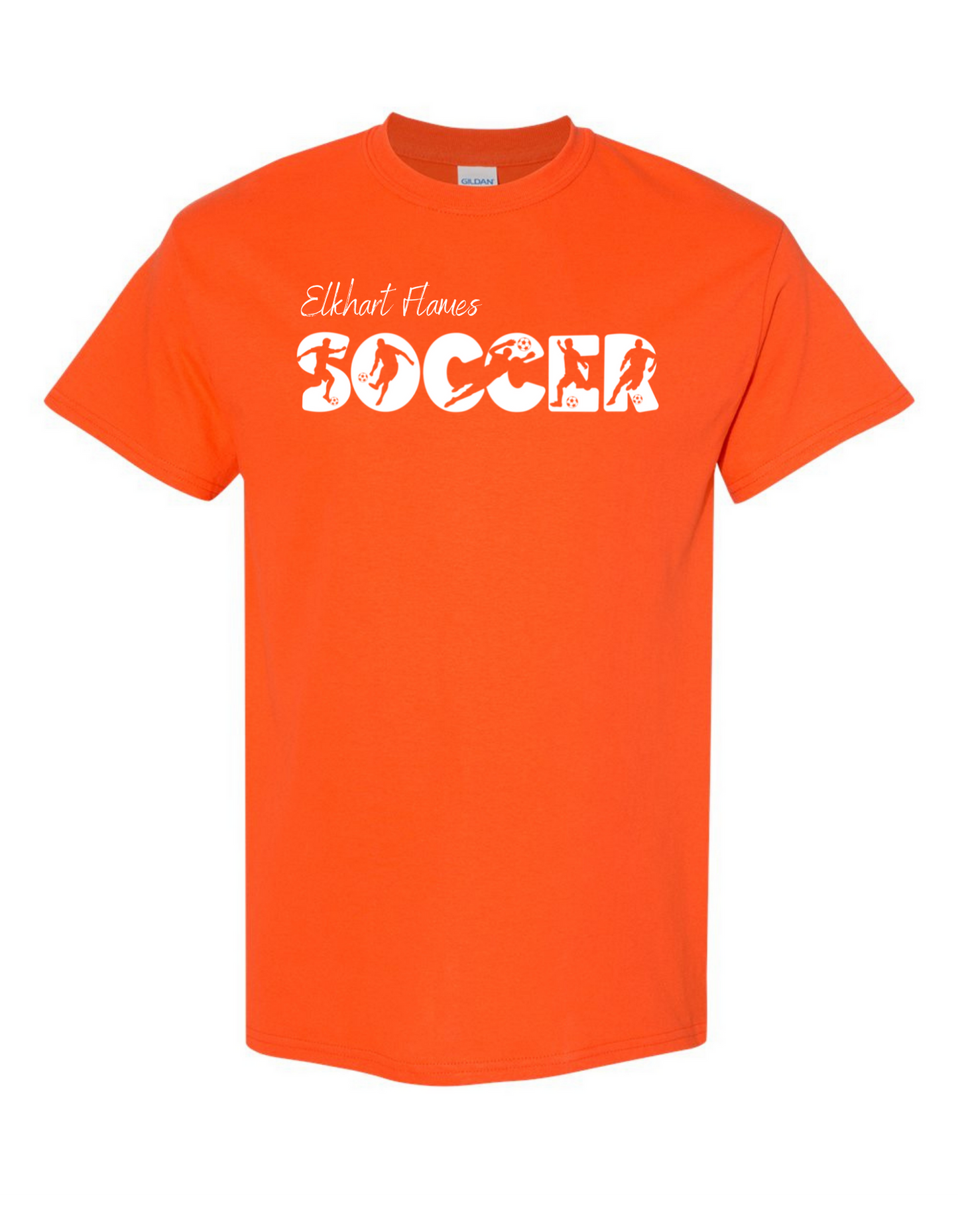 Soccer Silhouette Unisex Short Sleeve Tee - Adult