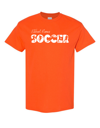 Soccer Silhouette Unisex Short Sleeve Tee - Adult