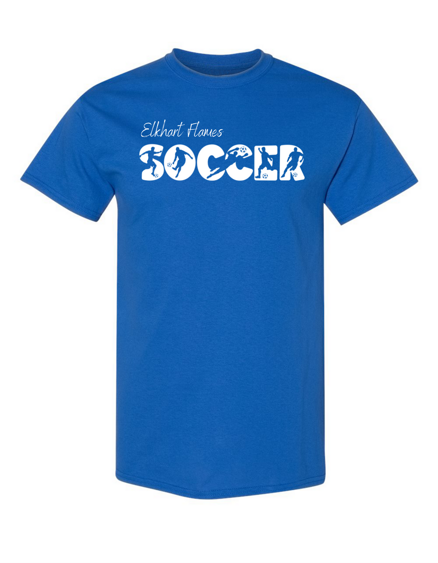 Soccer Silhouette Unisex Short Sleeve Tee - Adult