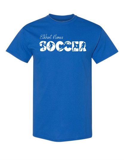 Soccer Silhouette Unisex Short Sleeve Tee - Adult