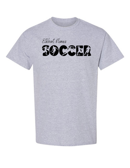 Soccer Silhouette Unisex Short Sleeve Tee - Adult